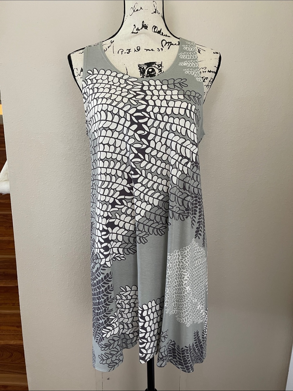 NWT Manuhealii Jilly A-Line Dress Amaʻu Hinahina S